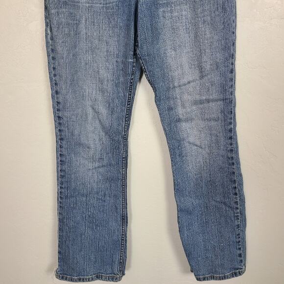 Levi Strauss Signature Jeans Womens 8 Stretch Mid Rise Bootcut Blue Denim Rodeo - Picture 13 of 14